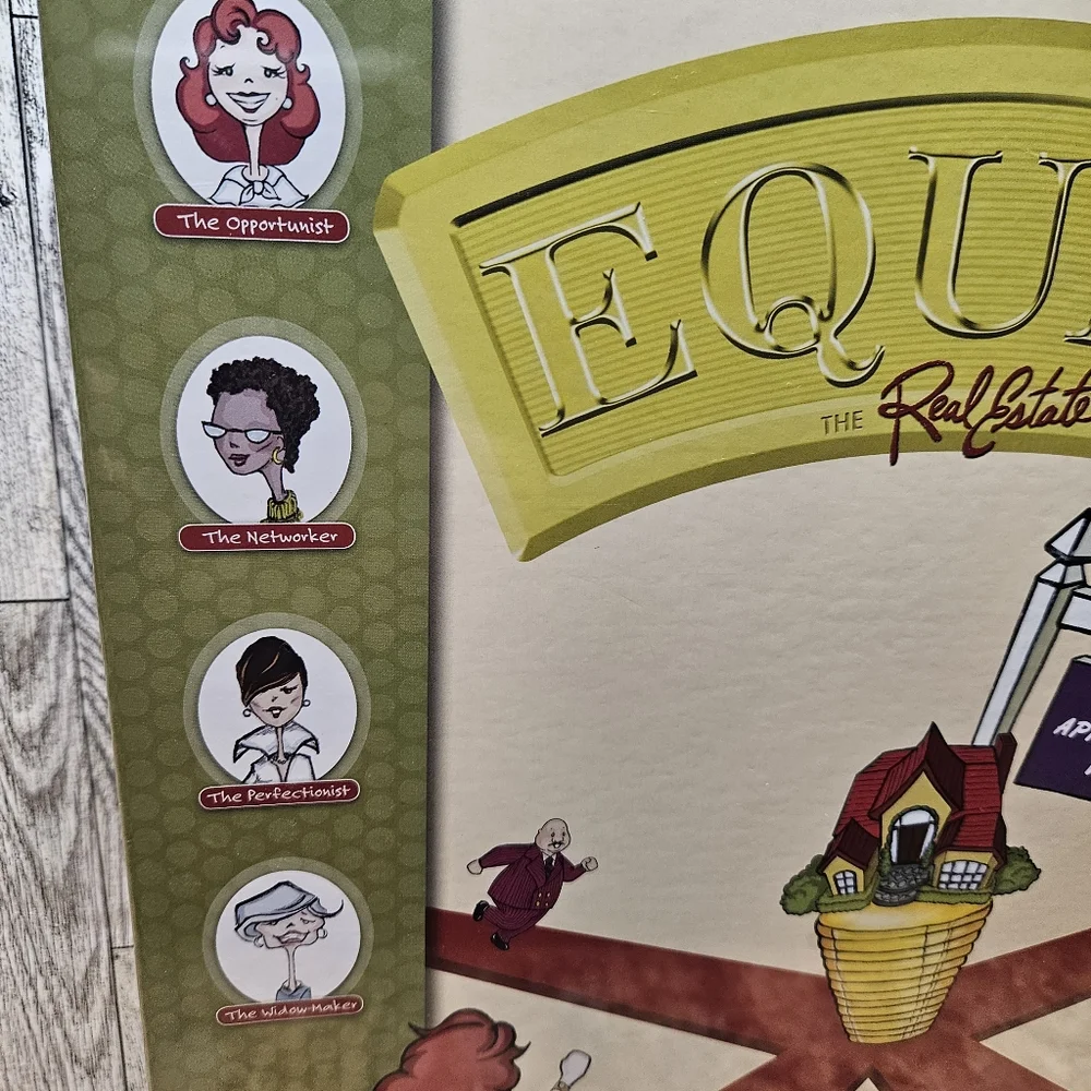 Equity The Real Estate Board Game - Strategy Game NIB - Picture 2 of 14
